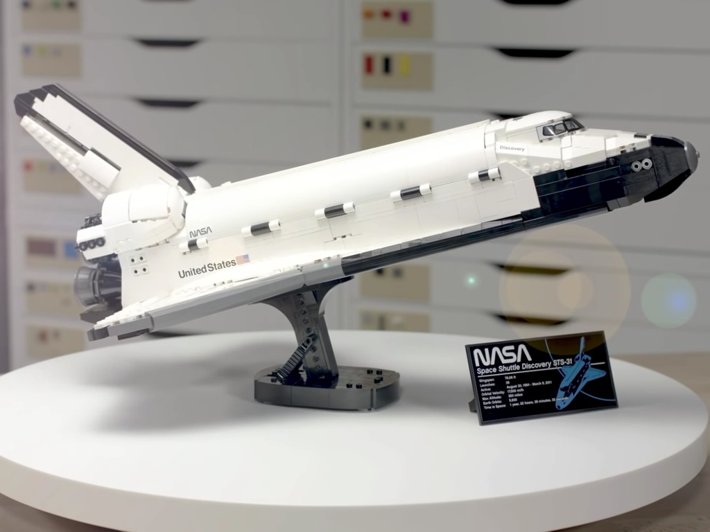LEGO 10283 NASA 發現號 4 月開賣  連哈勃太空望遠鏡超像真【有片睇】