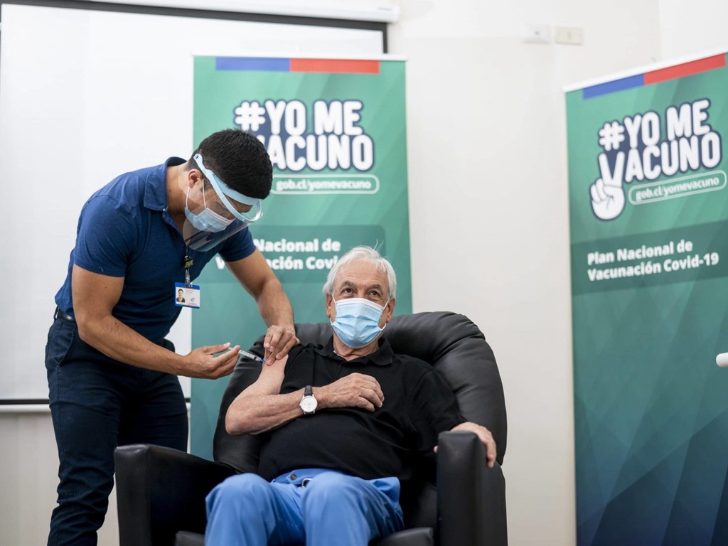 智利打科興疫苗接種率全球第三 確診持續高企首都封城