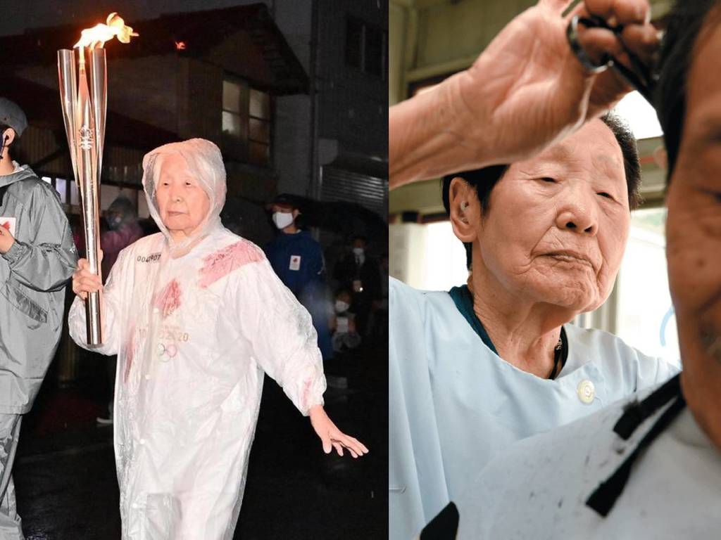 【東京奧運】104 歲婆婆成最老火炬手跑 200 米