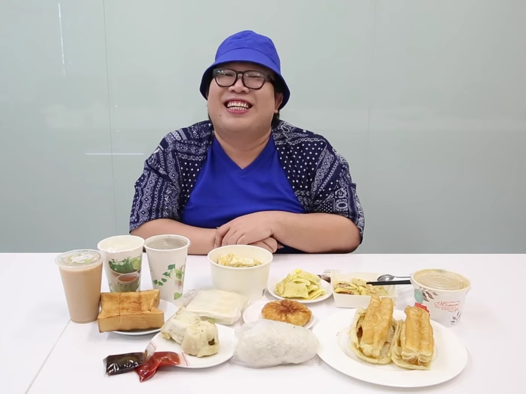 泰籍 YouTuber 評 13 款台灣傳統早餐  鹹豆漿「看像嘔吐物但頗香」