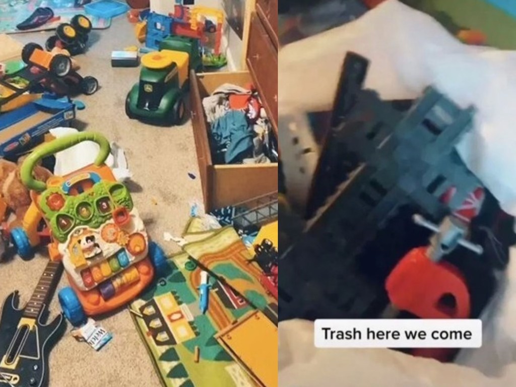 媽媽要求 5 歲兒自行收拾玩具遭拒  虎媽上身丟棄全部玩具教訓兒子