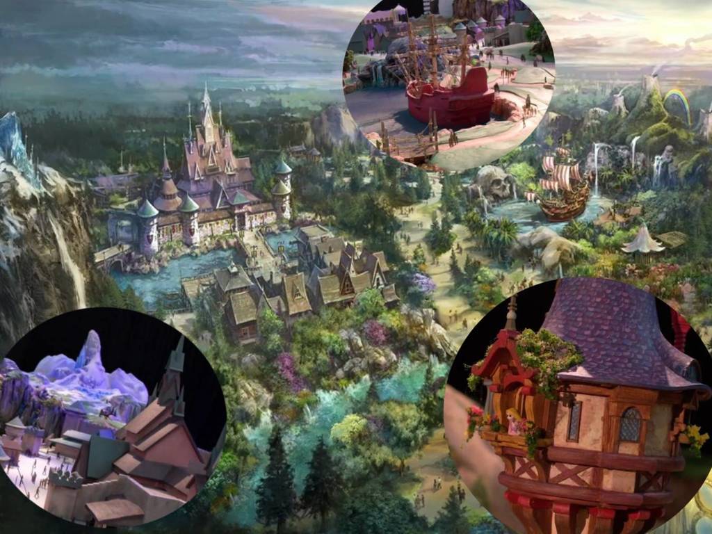 東京迪士尼海洋 Fantasy Springs 2023 年開幕！Frozen．魔髮奇緣園區設計曝光
