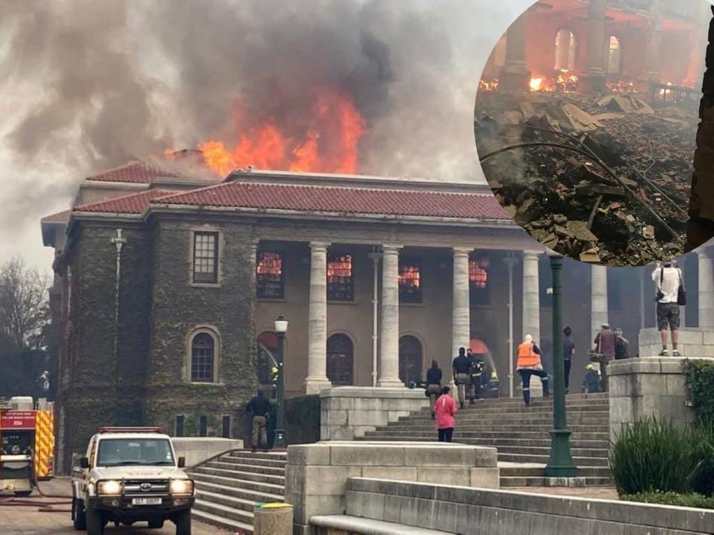 南非「桌山」大火波及開普敦大學圖書館！大量珍貴館藏遭焚毀