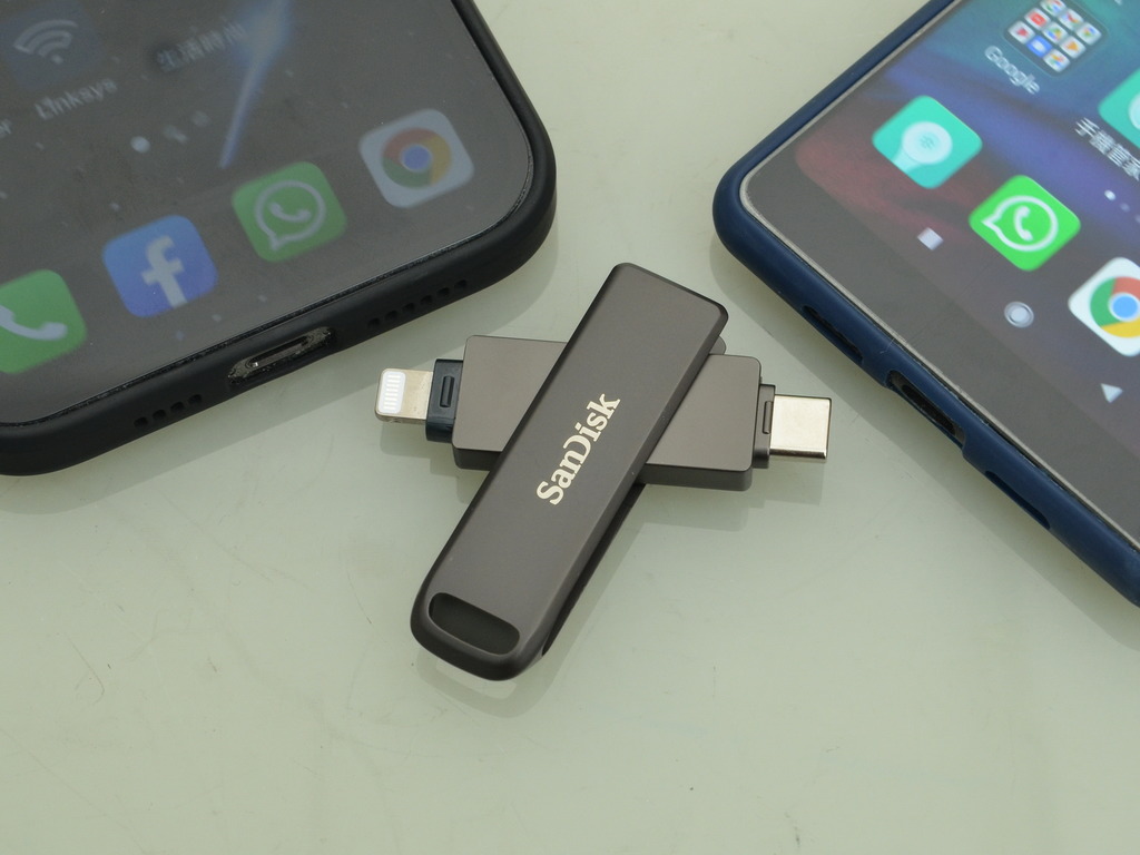 SanDisk iXpand Flash Drive Luxe 實測！iOS‧Android‧PC‧MAC 全兼容！