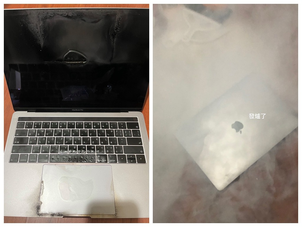 MacBook Pro 爆炸冒白煙  果粉指售後處理讓人無法接受