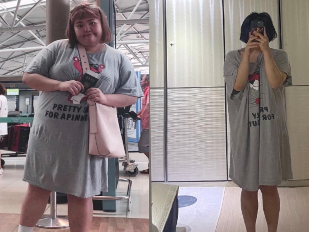 韓國 KOL 長年「吃放」體重達 131kg  2 年減 48 kg 判若兩人