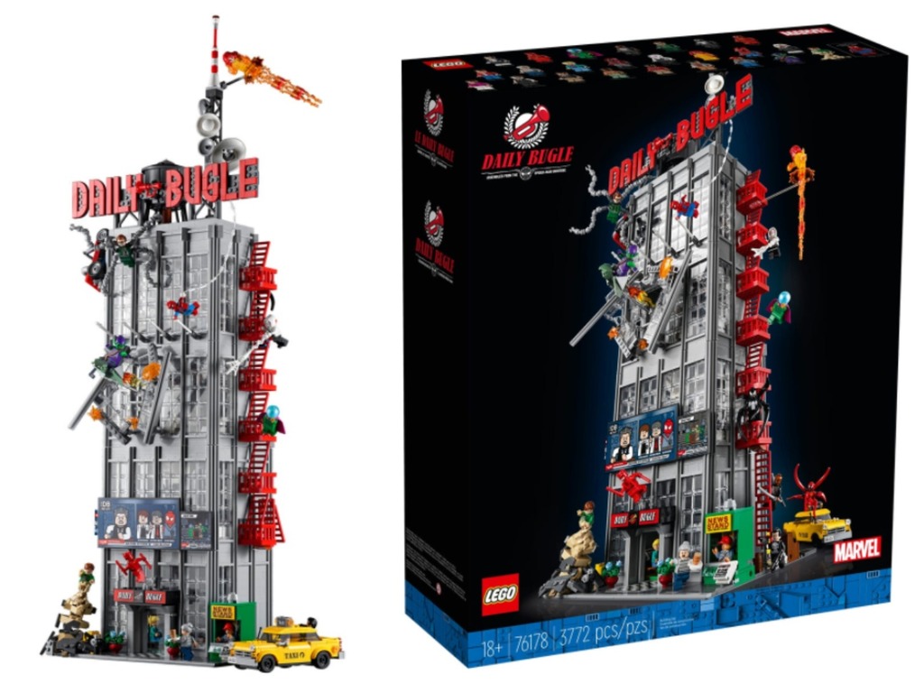 LEGO 76178 Marvel 號角日報大樓 6 月開賣 豪送蜘蛛俠等 25 個人偶
