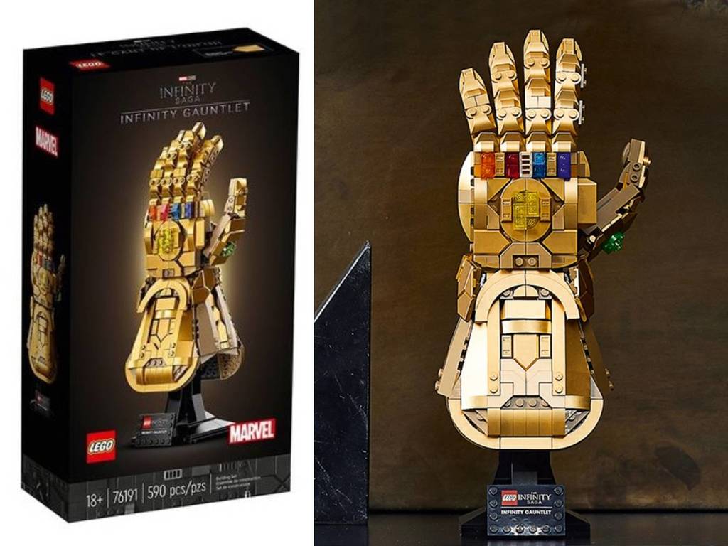 LEGO 76191 Marvel 無限手套登場 手指關節可動可玩性十足
