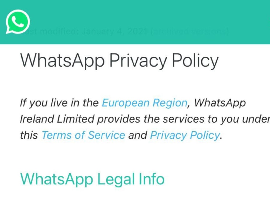拒接受 WhatsApp 新使用條款又如何？  全部功能暫仍持運作