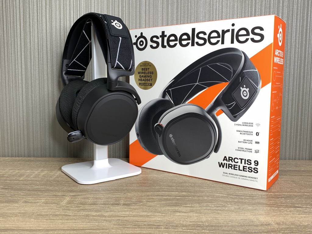 【打機裝備】雙無線耳機Arctis 9 SteelSeries新品試玩