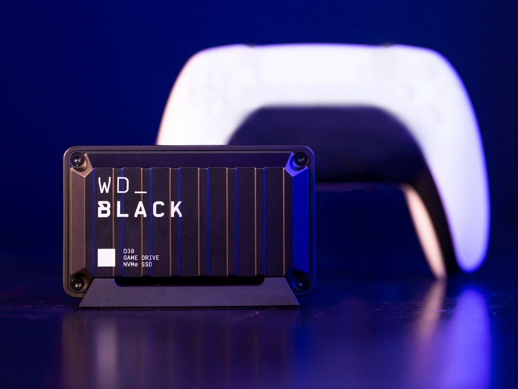 WD_BLACK D30 SSD 發布！主攻遊戲機平台！