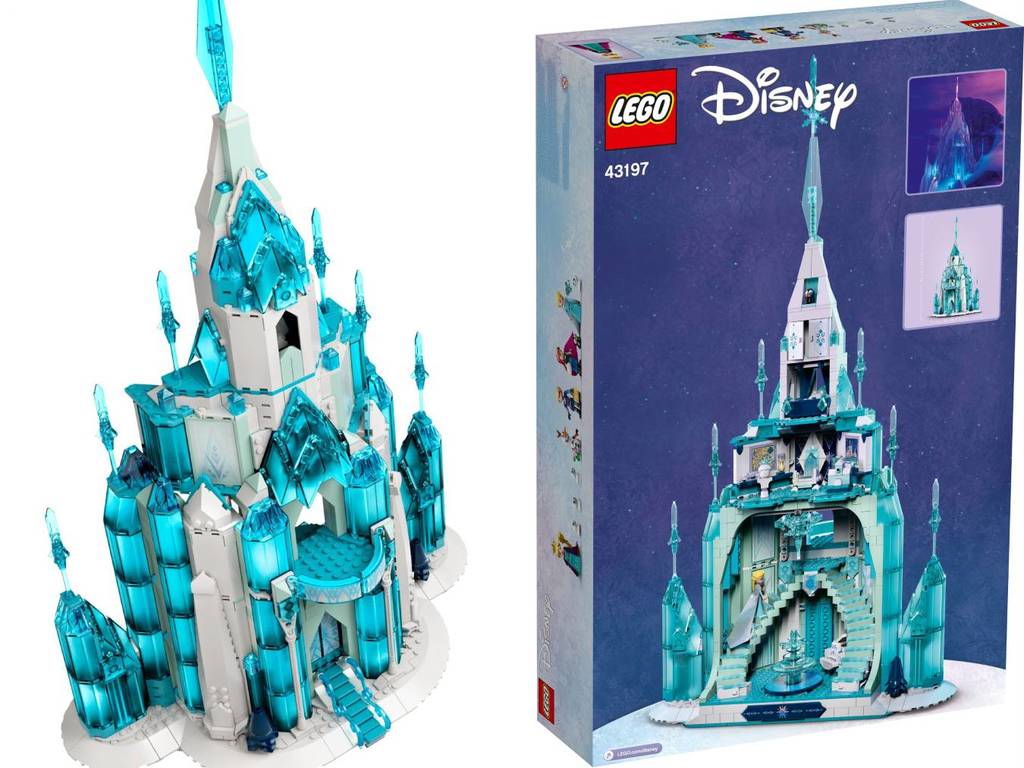 LEGO 43197 Elsa 冰雪城堡登場！成品達半米高 Frozen 小粉絲摯愛
