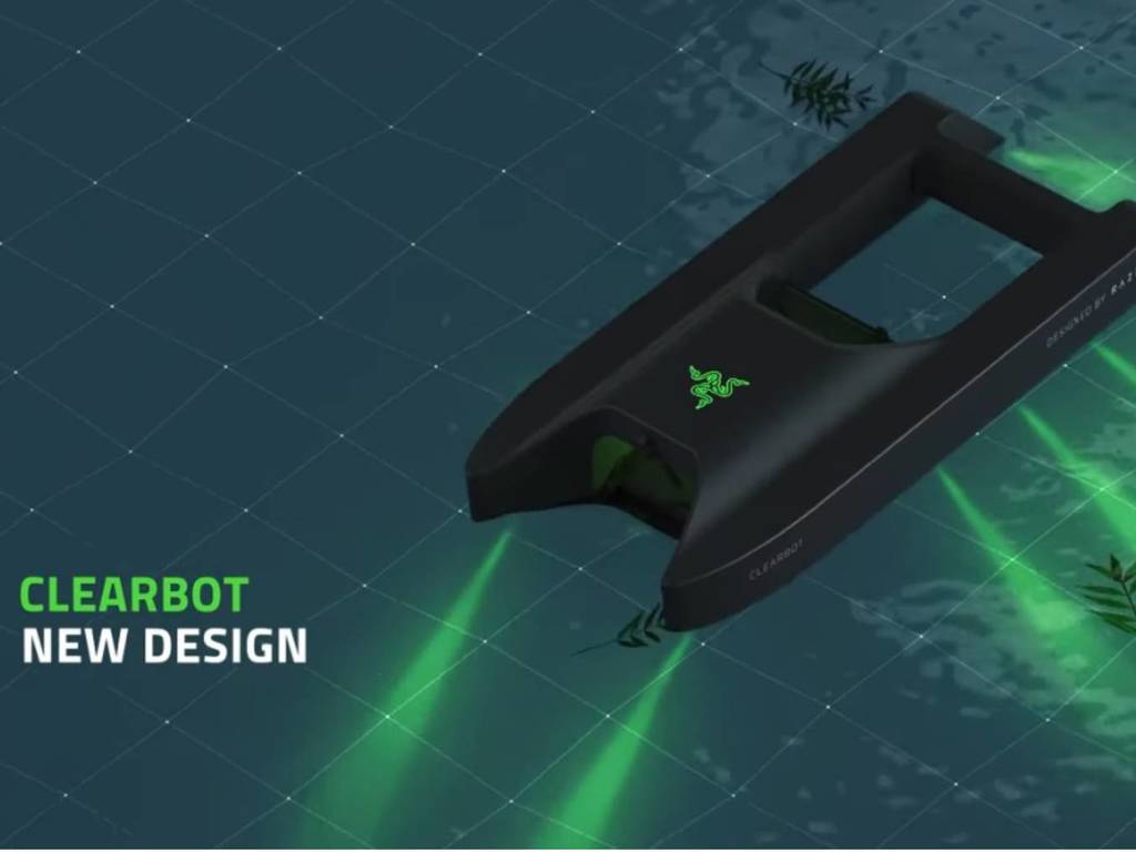 Razer x 香港初創 Clearbot 研發 AI 清道伕機械人  自動收集 250kg 海洋垃圾
