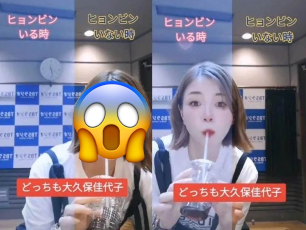 日本 50 路女藝人 TikTok 玩濾鏡   美顏 App 實力盡展？
