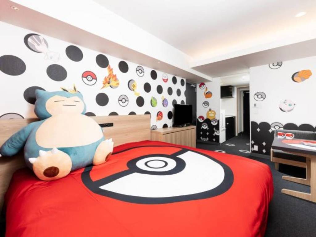 日本 MIMARU HOTEL 推 Pokemon 主題房！有巨型卡比獸陪你瞓