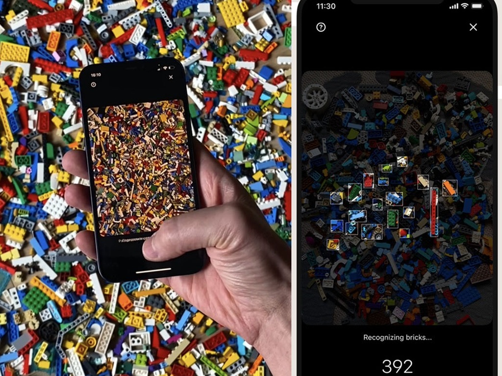 【有片睇】人工智能 Brickit 手機 App  掃描積木教你砌 LEGO
