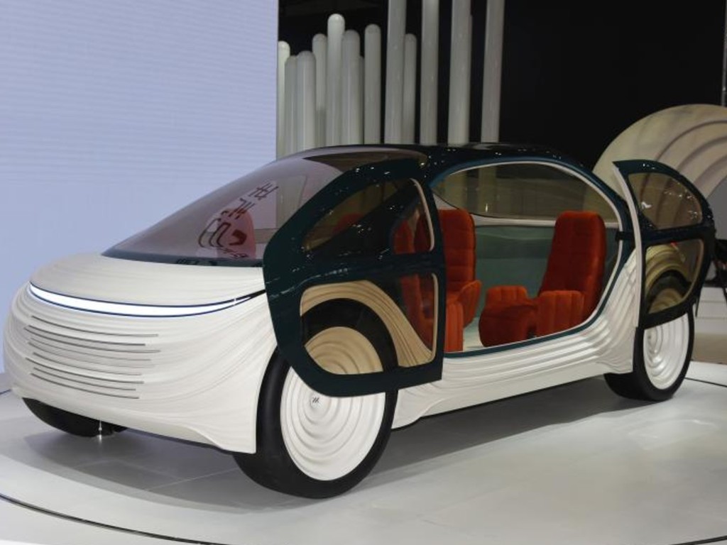 內地汽車製造商「智己汽車」推新概念車型 AIRO！行走的空氣淨化器！