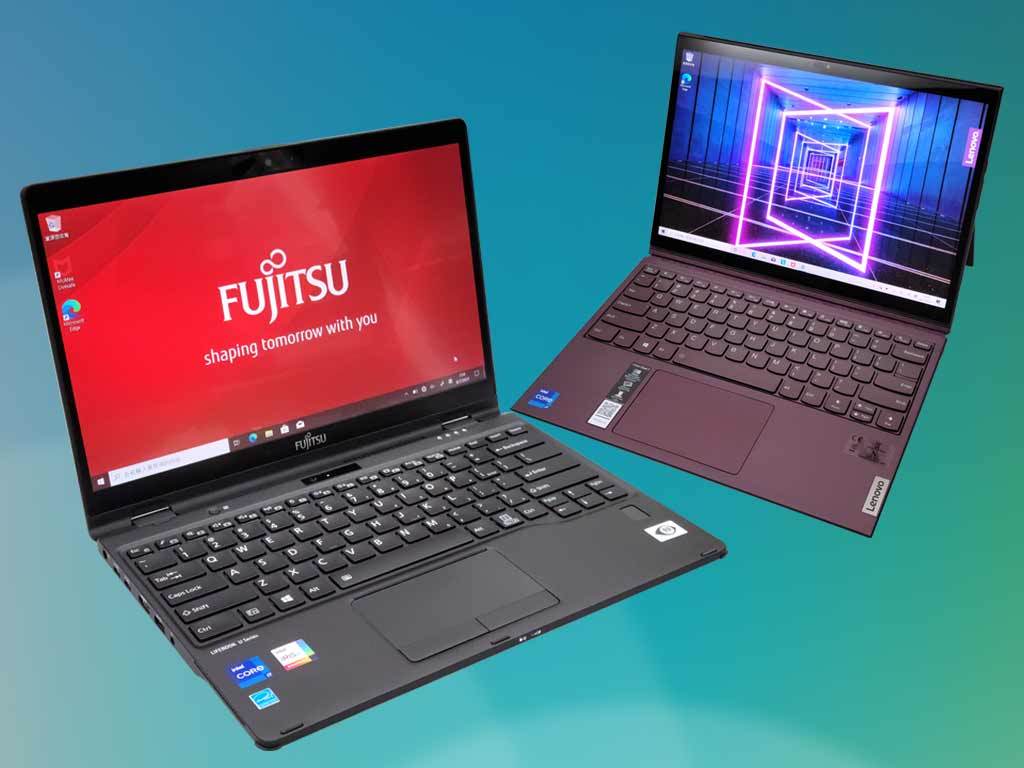 【變形機兩大陣營】Fujitsu 日製反芒    Lenovo 活用分體