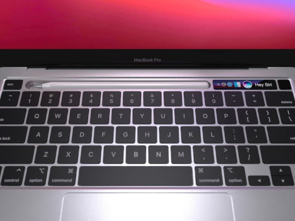 MacBook Pro 或移除 Touch Bar 改設置 Apple Pencil?