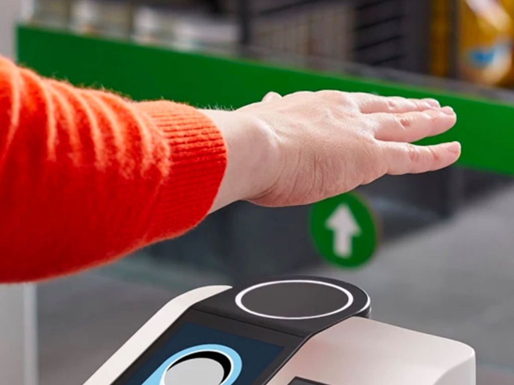 微信測試刷掌支付功能  Amazon 手掌支付中國版？