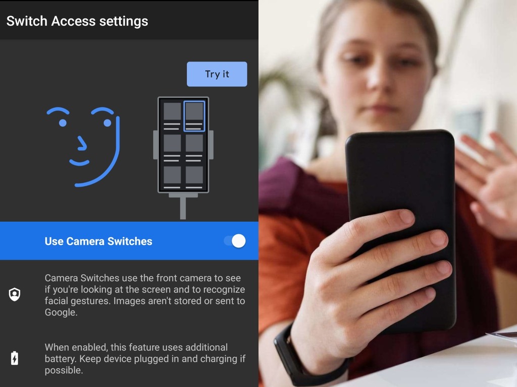 臉部表情操控手機？Android 12 beta 新功能