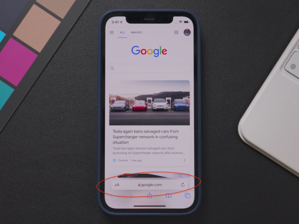 iOS 15 beta 6 重新設計 Safari 介面！網址欄改為置底！