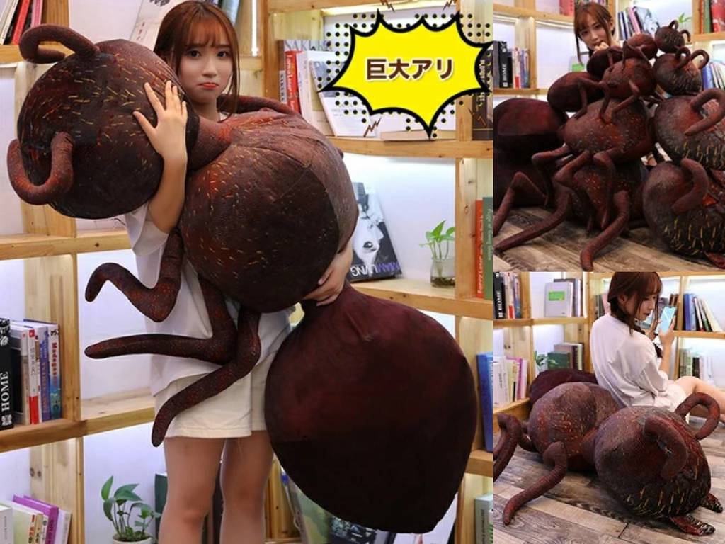 網上驚現像真巨型螞蟻公仔抱枕！Cosplay 蟻人必備？