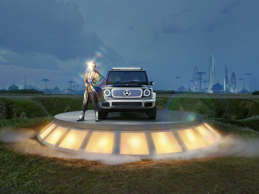 【e+車路事】平治 G-Class 電動化 EQG 科幻感滿瀉