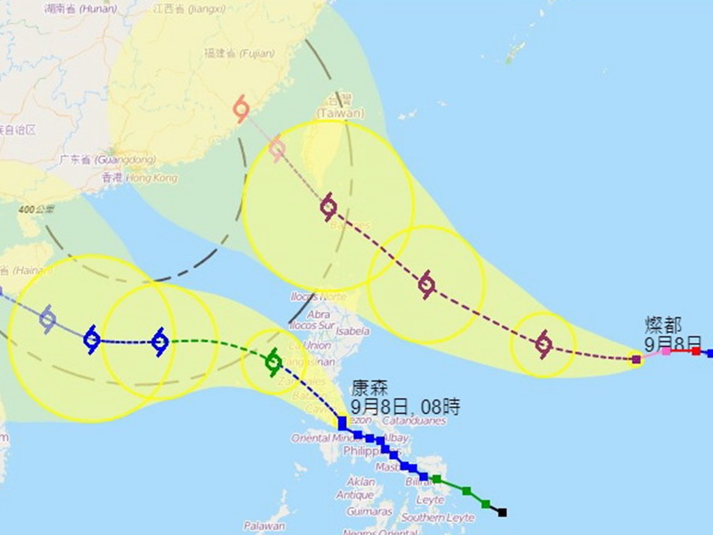 【雙颱風逼港】天文台考慮明日掛 1 號風球  燦都料周日逼近本港 400 公里範圍