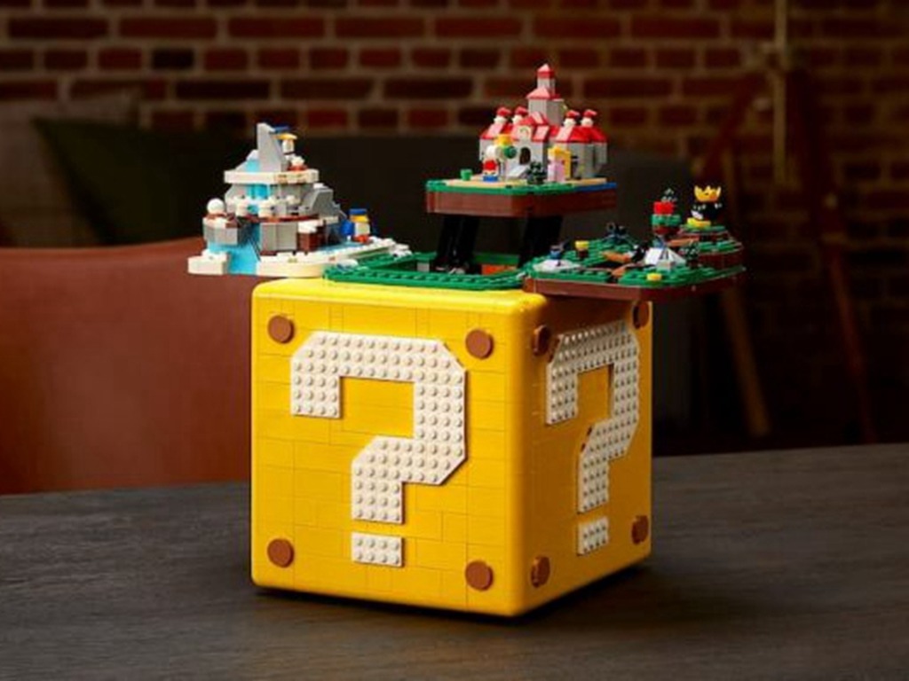 LEGO Mario 系列推出「問號箱」 展示 4 個遊戲關卡場景
