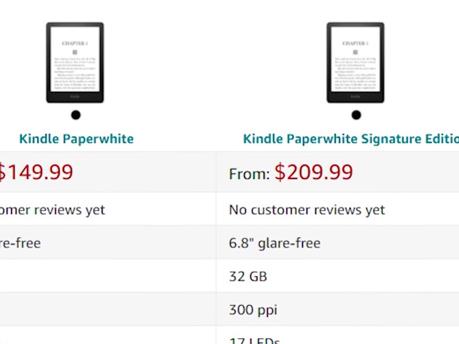 Amazon 終有新電子閱讀器？ Kindle Paperwhite 意外流出