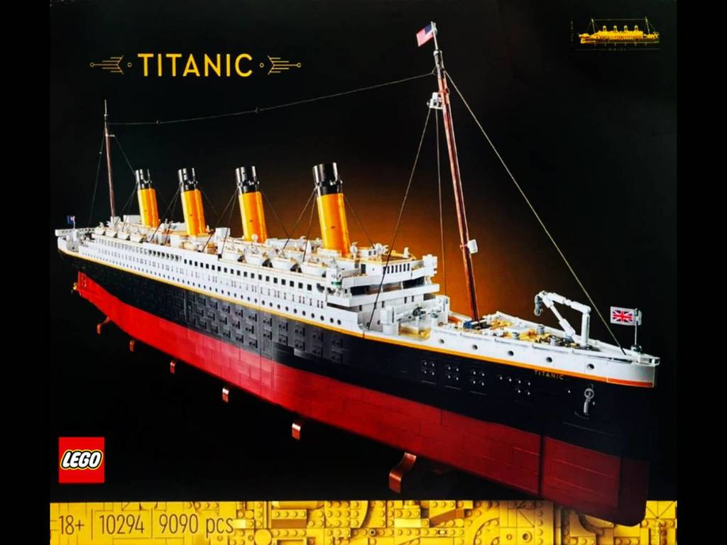 LEGO 10294 Titanic 總長超過 1 米！接近萬塊零件超壯觀