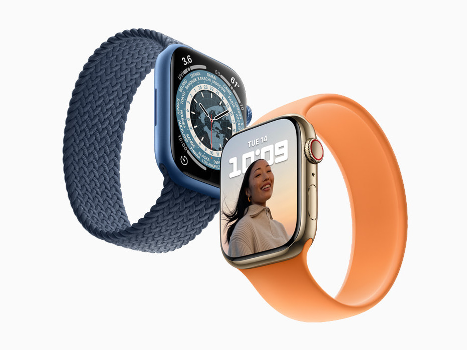 Apple Watch Series 7 本周五預售  屏幕更大 HK＄3199 起