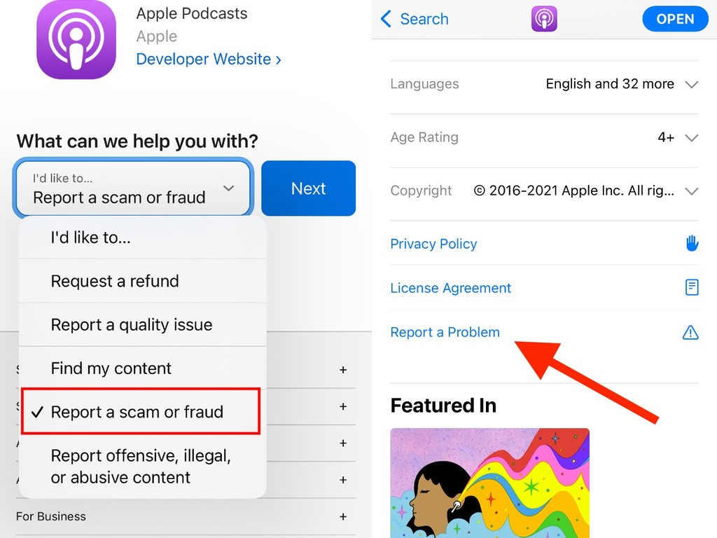 App Store 新增「報告詐騙或欺詐」功能  方便用戶舉報詐騙 App