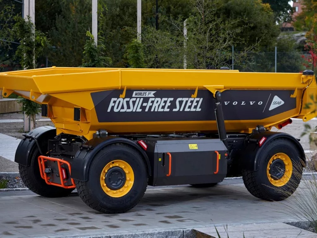 Volvo 首部「綠色鋼鐵」貨車面世  應用無化石燃料鋼鐵