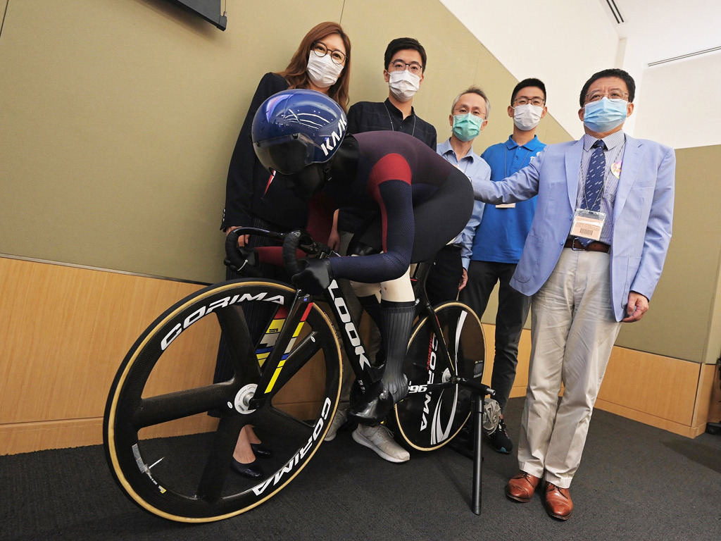 創新科技嘉年華2021  披露香港東京奧運單車戰衣秘密