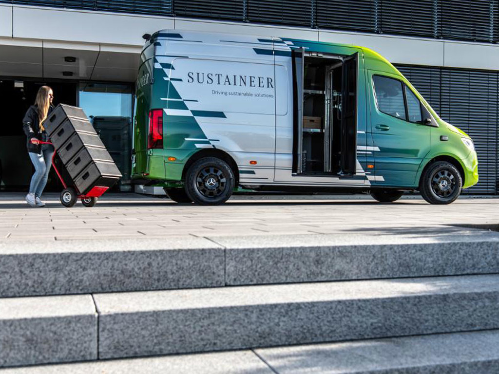 【e＋車路事】平治新推電動貨 Van  激變流動空氣清新機