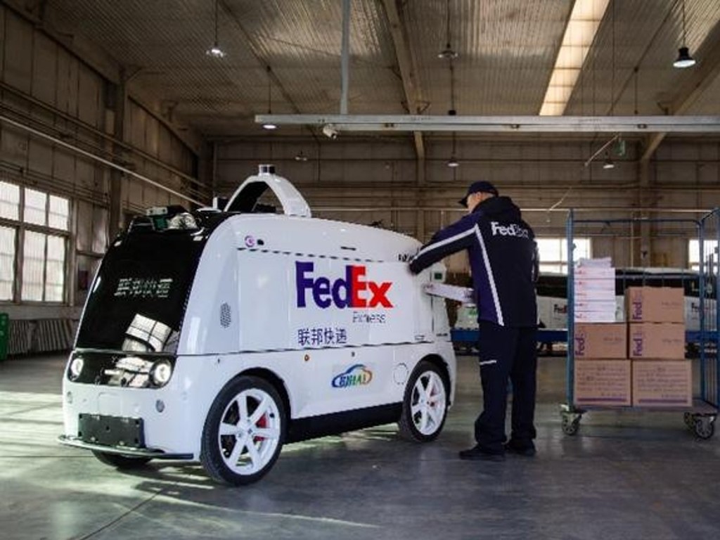 FedEx Express 在北京測試 L4 級無人駕駛派送車