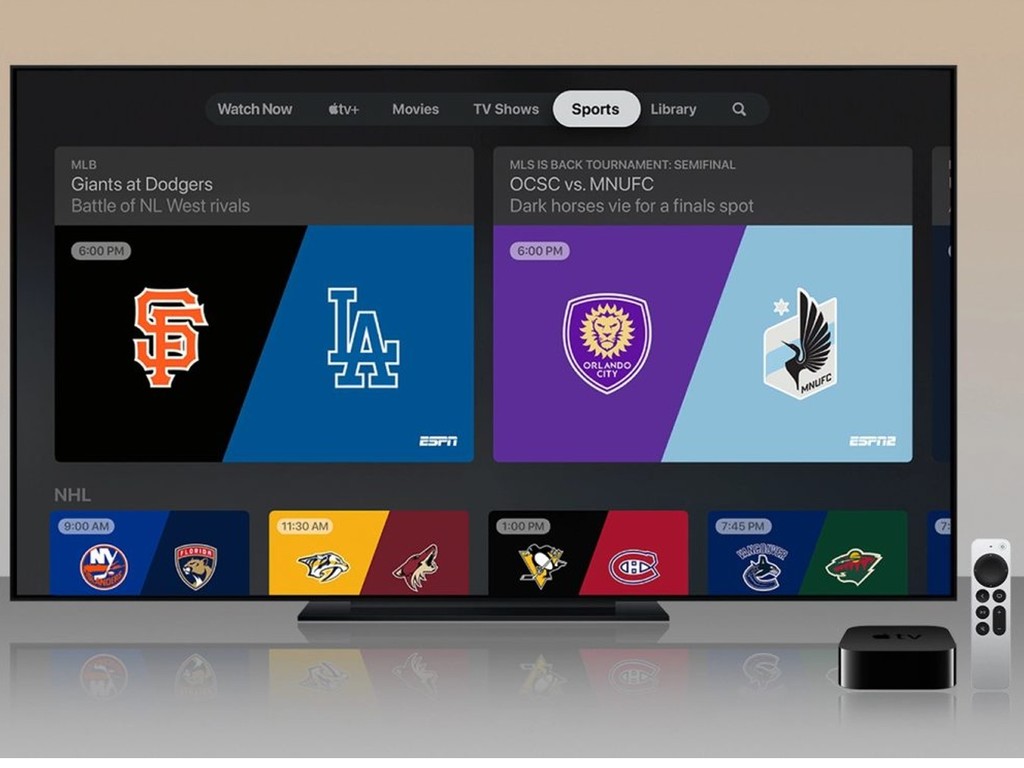 Apple 開發「Sportkit」頁面 望為 Apple TV 引入更多體育內容