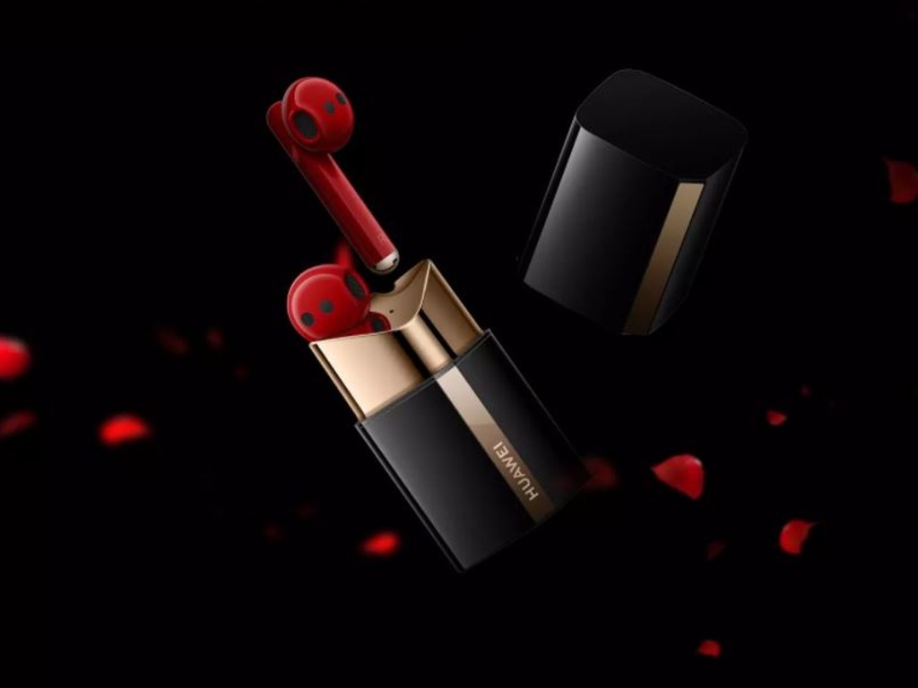 華為推出全新「唇膏耳機」  專為女性設計配上獨特香味
