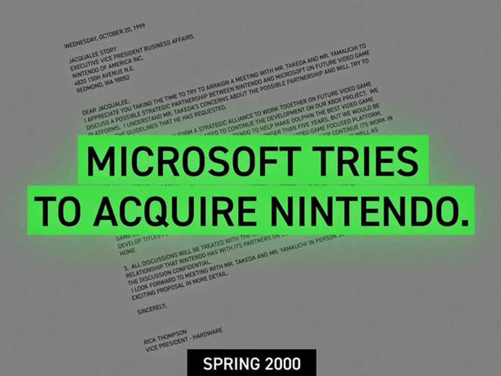 【秘密公開？】Xbox 20 週年博物館爆料 微軟曾考慮收購任天堂