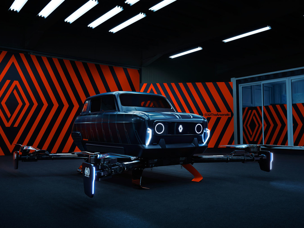 【e＋車路事】四軸飛天車向 60 歲名車致敬？ Renault AIR4 明年澳門展出