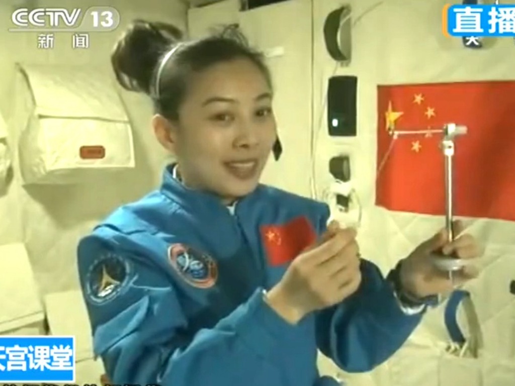 【航天夢】中國推「天宮課堂」 太空人擔任教師全球直播