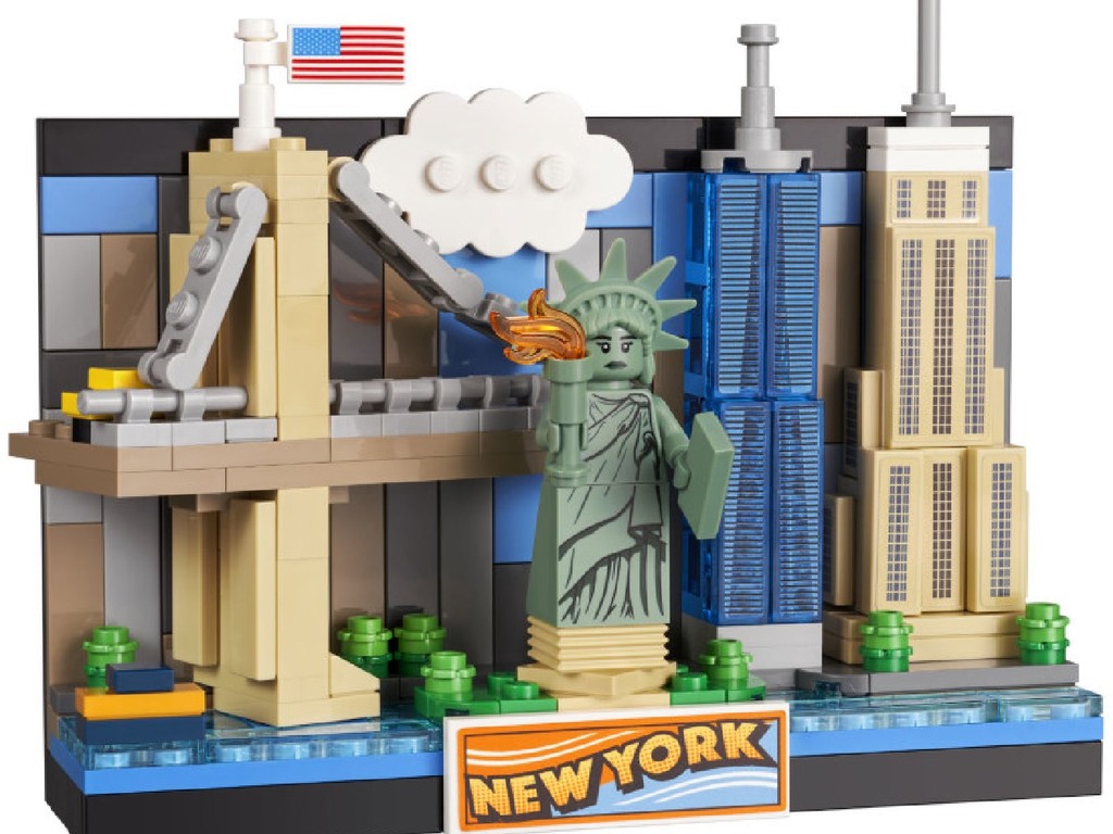 LEGO 迷你城市明信片登場!40519 紐約/40520 北京明信片年初發售!