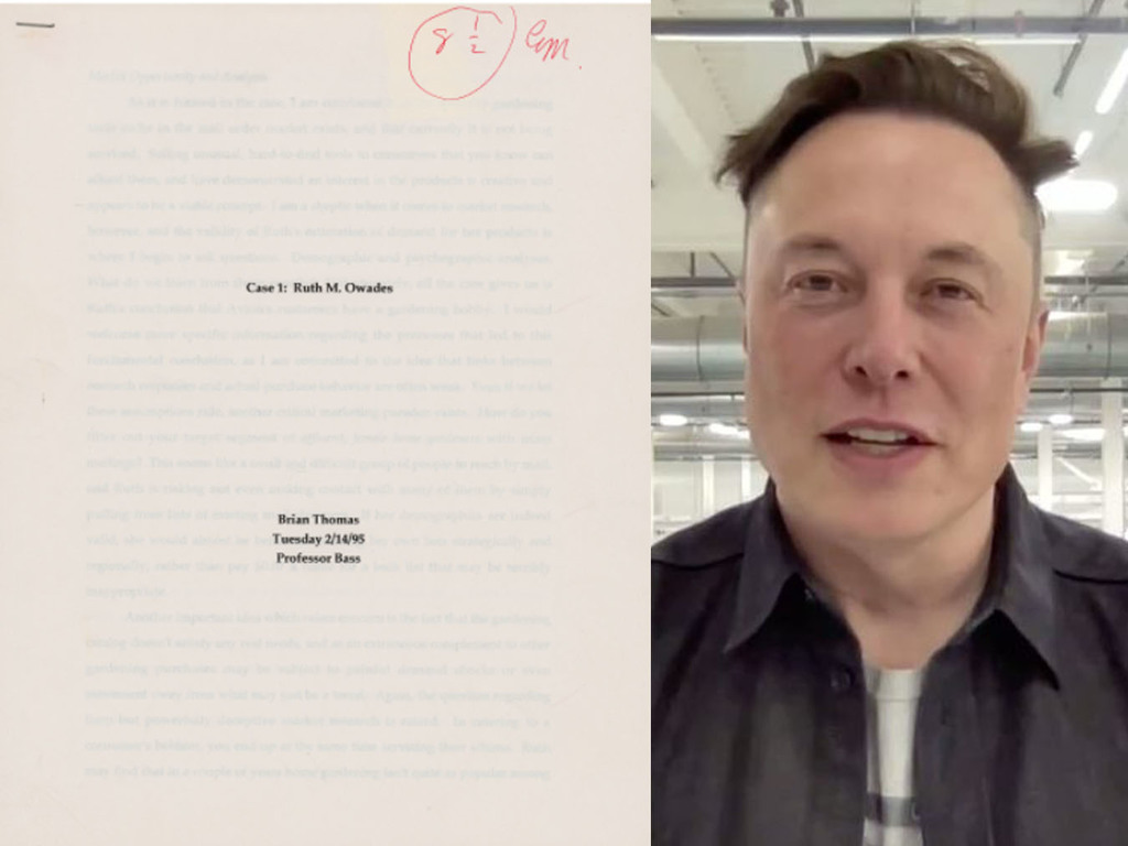 【名氣有價】Elon Musk 批改作業有價有市  逾 6 萬港紙成交
