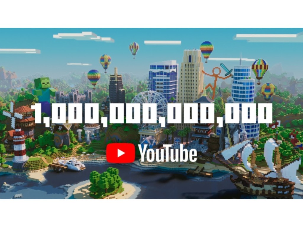 Minecraft 相關 Youtube 片觀看數衝破一兆次！推紀念片凝聚全球玩家