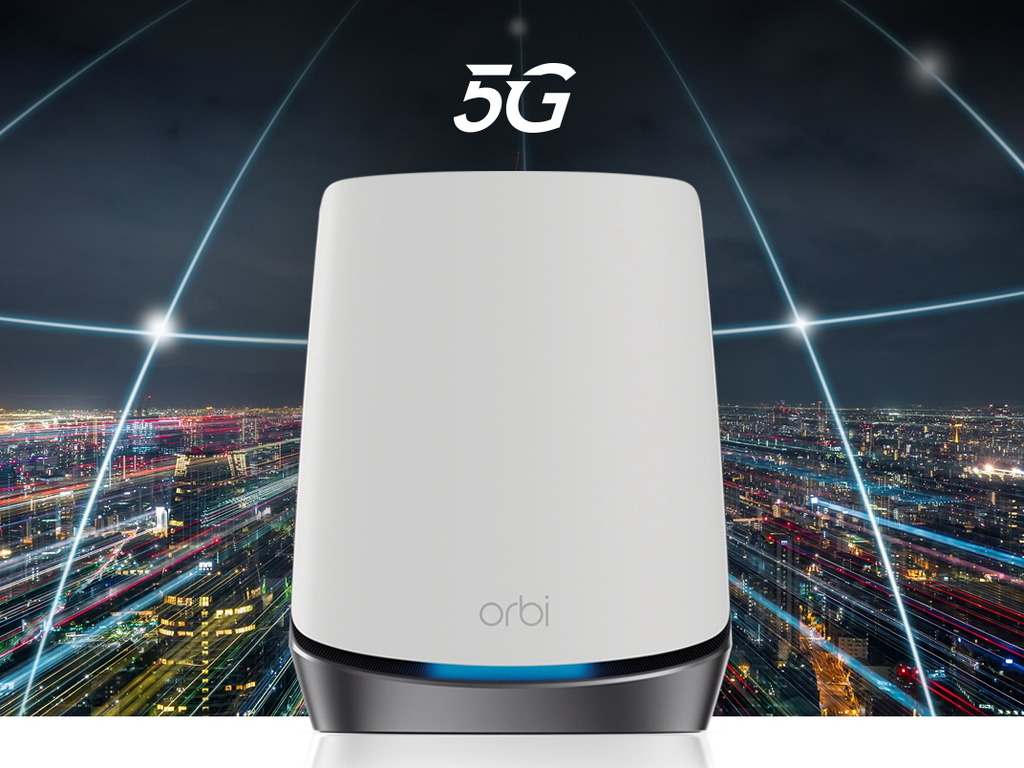 NETGEAR Orbi NBK752 發布！全球首款 5G 三頻 WiFi 6 Mesh！
