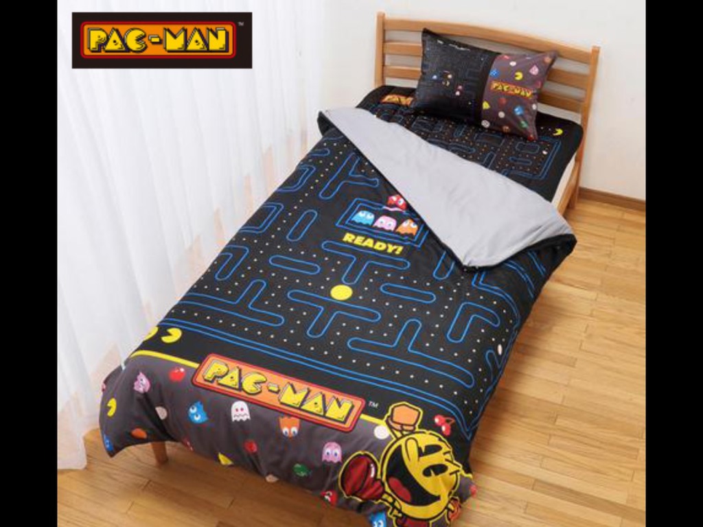 經典遊戲 Pac Man 推平價寢具  懷舊街機迷必入