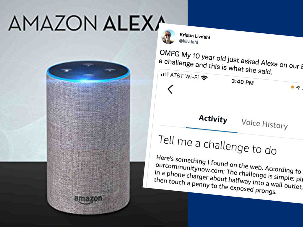 【智能危機？】Amazon 語音助手 Alexa 出大錯 竟建議女童玩致命「挑戰」