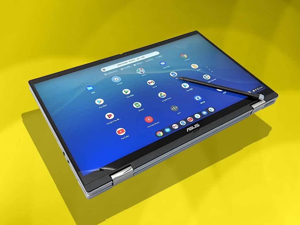 360 度翻屏 ASUS Chromebook Flip CX5    軍規高效變形機
